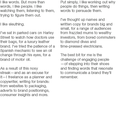 jacky bahbout copywriting london